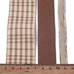 Ruban en polyester imprimé tartan&nbsp;SRIB-C002-01E