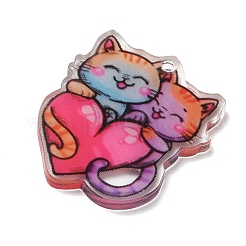 Pendentifs acryliques imprimés&nbsp;AC-CBADA31-01