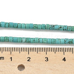 Нити окрашенных бусин из натурального магнезита G-M448-C01-01