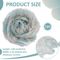 Ткань органза для поделок своими руками&nbsp;DIY-WH0504-309A