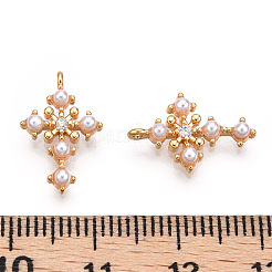 Латунные микро проложить кубического циркония подвески&nbsp;ZIRC-K082-045A