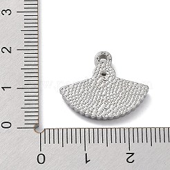 Подвеска-кабошон из не тускнеющей нержавеющей стали 304&nbsp;STAS-M323-48P