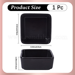 Квадратные керамические подносы для ювелирных изделий AJEW-WH20067-006B