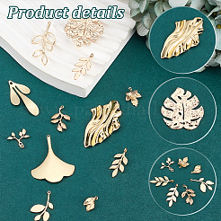 22шт 11 латунные подвески&nbsp;KK-HY0001-50