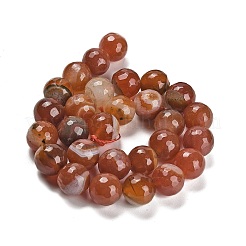 Натуральный полосатый агат / полосатые агатовые бусы G-L595-A05-02