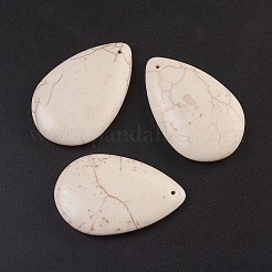 Синтетический бирюзовые большие кулоны&nbsp;G-E457-09A