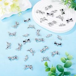 30 pz 5 stili lega cristallo strass bowknot connettori ciondoli&nbsp;FIND-TA0010-98