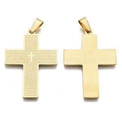 201 большой кулон из нержавеющей стали&nbsp;STAS-R115-16G