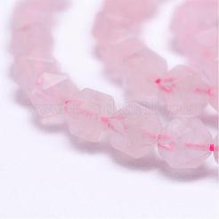 Природного розового кварца нитей бисера&nbsp;G-J363-06-6mm