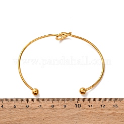 Браслеты-манжеты из нержавеющей стали 304 BJEW-L706-01G