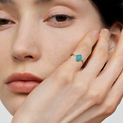 100 шт. фурнитура для поделок из окрашенного синтетического бирюзового драгоценного камня с плоской основой кабошоны&nbsp;TURQ-HY0001-03