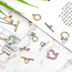 Застежки-тоглы из нержавеющей стали 304 с вакуумным покрытием pvd&nbsp;STAS-FH0001-17MC