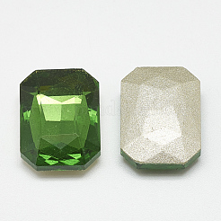 Similistein Cabochons Glas Strass&nbsp;RGLA-T079-13x18mm-20