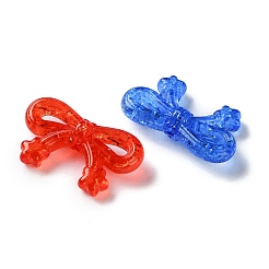 Прозрачные акриловые бусины с эффектом кракле X-MACR-L010-03