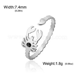 Открытые кольца манжеты из нержавеющей стали 304&nbsp;WGE0991-01