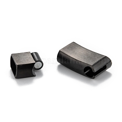 Fermoirs magnétiques en acier inoxydable chirurgical 316 avec emembouts collées&nbsp;STAS-F269-02MB