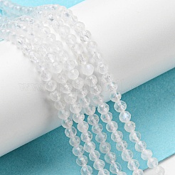 Бусины из натурального радужного лунного камня G-G0005-C02