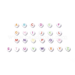 Непрозрачные акриловые бусины сердца&nbsp;SACR-Q100-M031