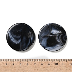 Непрозрачные акриловые бусины&nbsp;OACR-M015-09