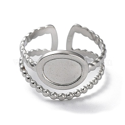 Компоненты открытого кольца манжеты из некорродирующей нержавеющей стали марки 304 STAS-M323-58P