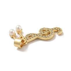 Латунные микро проложить кубического циркония подвески&nbsp;LS-KK-B059-06G