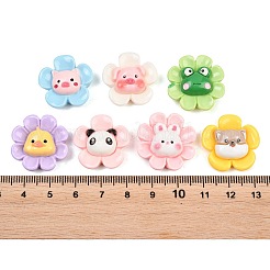 Harz-Cabochons mit Tiermotiv&nbsp;RESI-B048-02