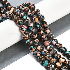 Fili di perline howlite naturale&nbsp;G-Q017-C03-04