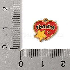 Подвески из эмалированной нержавеющей стали 304&nbsp;LS-STAS-P388-19G-G