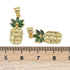 Латунные микро проложить кубического циркония подвески KK-I358-041G