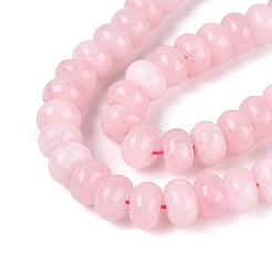 Chapelets de perles de jade blanche naturelle&nbsp;G-Q613-02A-04