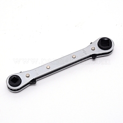 Chiave a cricchetto a quattro funzioni a doppia testa chiave a cricchetto doppia chiave a cricchetto chiave inglese strumento strumento di riparazione auto&nbsp;TOOL-WH0128-07