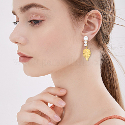 10 шт. латунная фурнитура для ушей&nbsp;KK-BBC0022-46