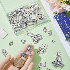 72шт 9 стиля подвески из сплава в тибетском стиле FIND-SC0006-64