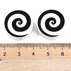 Хэллоуин деревянные бусины&nbsp;WOOD-S064-01D