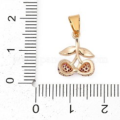 Латунные микро проложить кубического циркония подвески&nbsp;LS-KK-Q096-17G