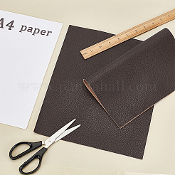 Ткань из искусственной кожи прямоугольника&nbsp;DIY-WH0349-324B