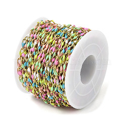 Ионное покрытие (ip) 304 нержавеющая сталь dapped цепи AJEW-Q150-09G-08