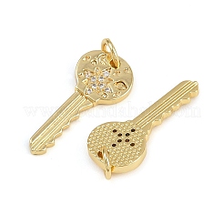Латунные микро проложить кубического циркония подвески&nbsp;KK-C114-01G