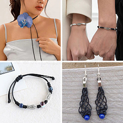 60м 3 стиля экологически чистый корейский вощеный полиэстеровый шнур&nbsp;YC-TA0001-11B