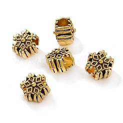 Европейские сплавочные бусины тибетского стиля  FIND-H038-07AG