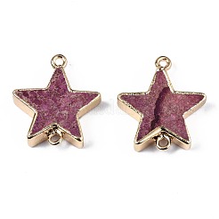 Соединители из натуральной имперской яшмы&nbsp;G-S359-331C