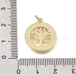 Pendentifs en laiton zircon cubique transparent&nbsp;CU-CBAF50C-15G