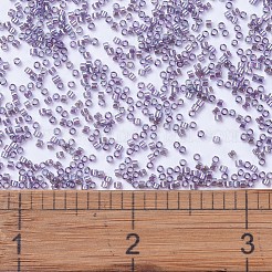 MIYUKIデリカビーズ  シリンダー  日本製シードビーズ  11/0  （db1245)透明光アメジストab  1.3x1.6mm  穴：0.8mm  約20000個/袋  100 G /袋&nbsp;SEED-J020-DB1245