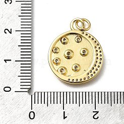 Латунные микро проложить кубического циркония подвески&nbsp;KK-C090-26G