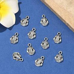 Тибетский стиль сплава лягушка подвески&nbsp;TIBEP-O009-28