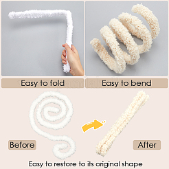 10 Stück 10 Farben DIY Plüschstäbe&nbsp;DIY-CP0011-75