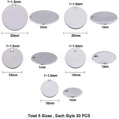 Подвески-бирки из штампованной нержавеющей стали 304&nbsp;STAS-PH0019-28P