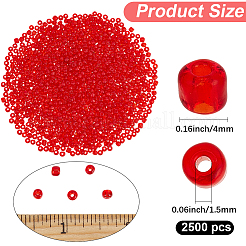 2500 Stück Glasperlen&nbsp;SEED-PA0001-06A