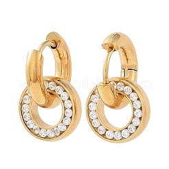 Pendientes colgantes de aro para mujer&nbsp;SA-A003-01G