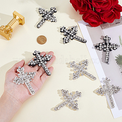 8шт 2 цвета вышивка крестом стразами для тканевых аксессуаров&nbsp;FIND-HY0005-06